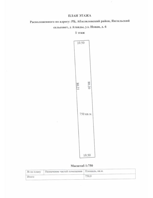 Торги №1658021 Лот №4024575 Нежилое здание общей площадью 750 кв. - торги по банкротству 1